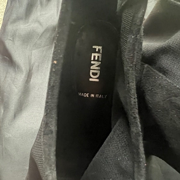 Fendi mesh and suede booties, gently used - Picture 8 of 14
